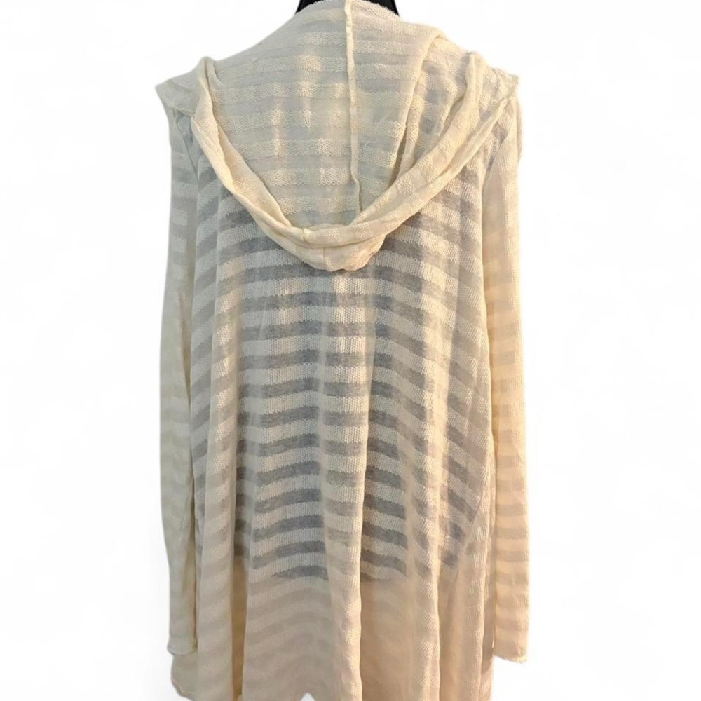 deadstock y2k cream hooded cardigan